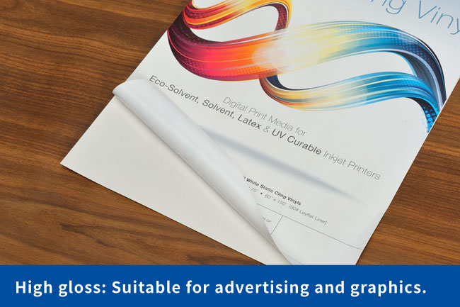 NANYA super clear PVC film advertising prints.