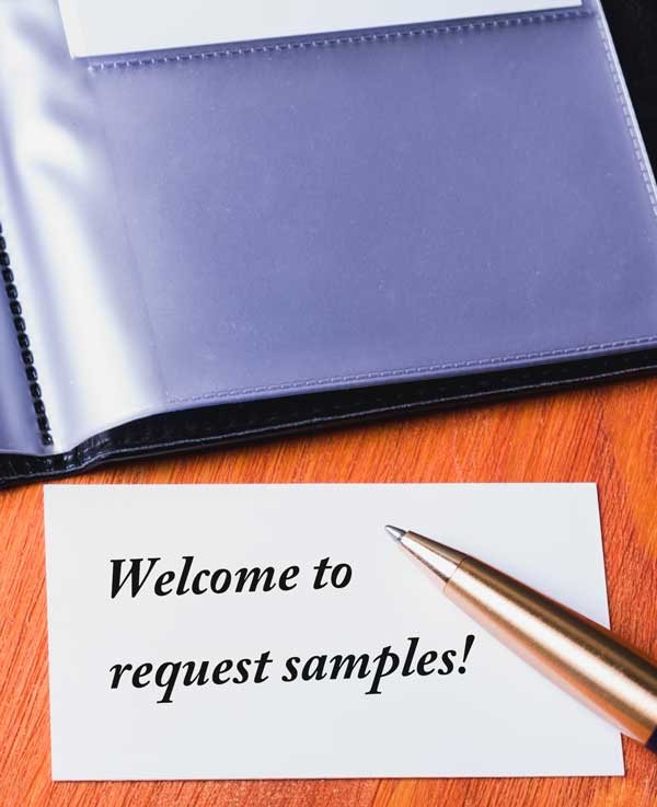 clear pvc film sample request